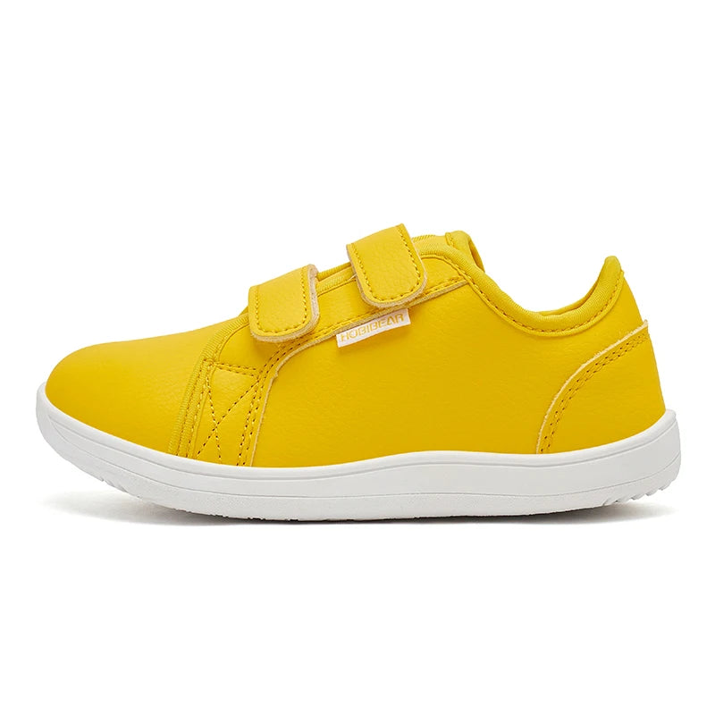 Minimalist Kids Barefoot Sneakers - Lightweight Wide Toe Hook Loop Shoes - ZOOMNSTORE