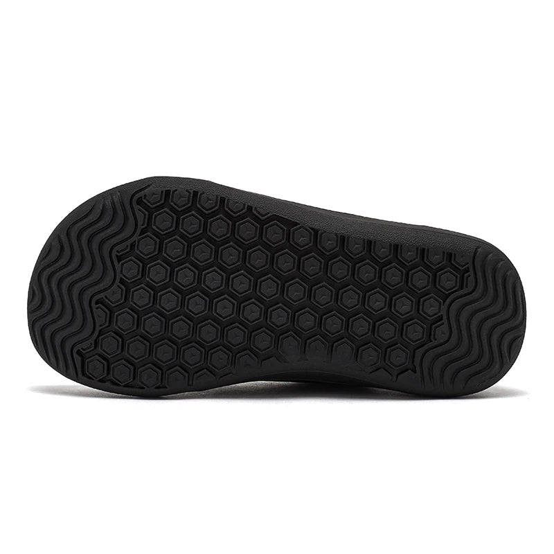 Minimalist Kids Barefoot Sneakers - Lightweight Wide Toe Hook Loop Shoes - ZOOMNSTORE