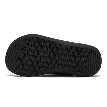 Minimalist Kids Barefoot Sneakers - Lightweight Wide Toe Hook Loop Shoes - ZOOMNSTORE