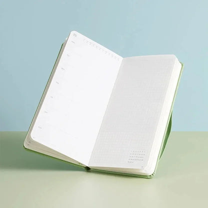 Minimalist Weekly Planner Notebook - Portable Diary for Girls - ZOOMNSTORE