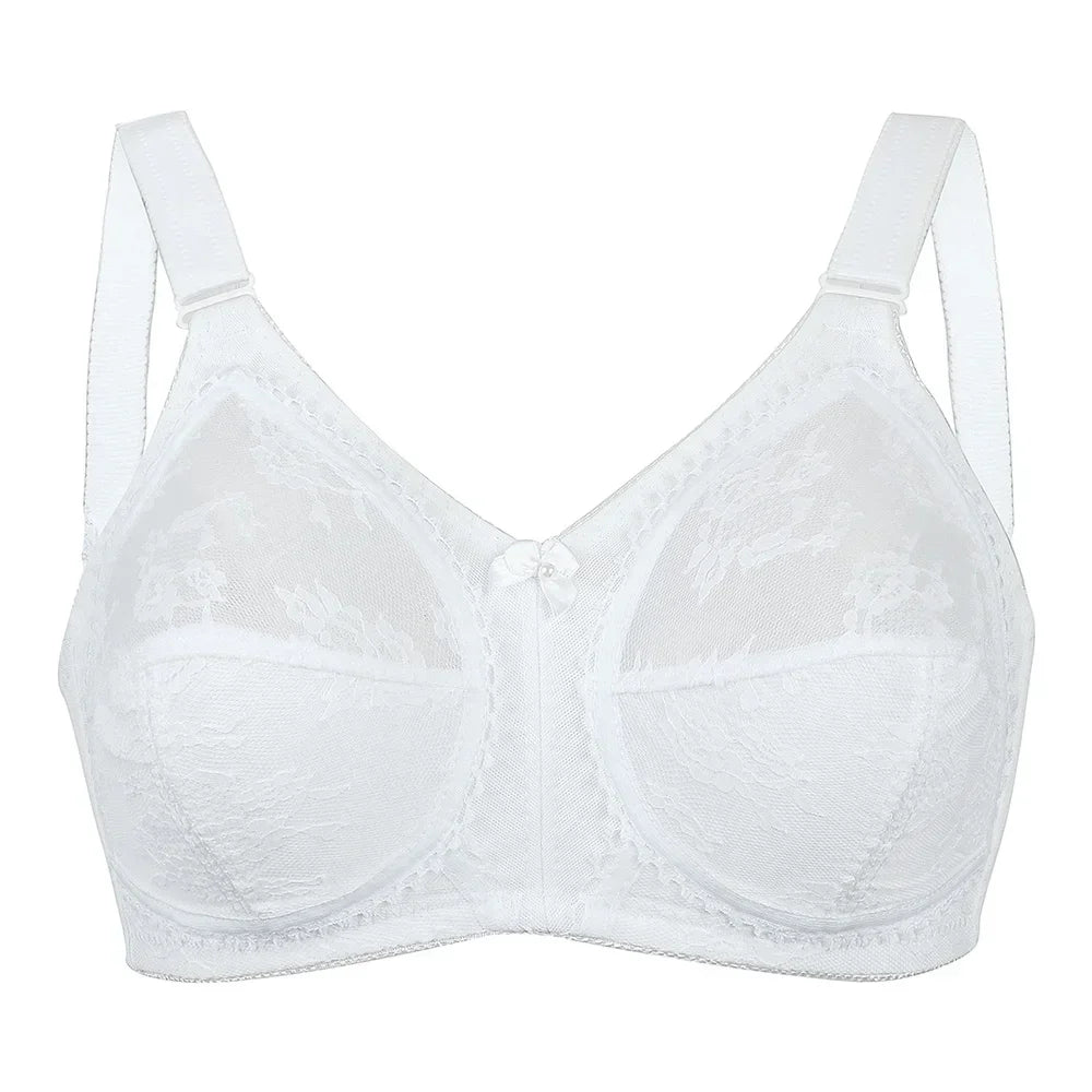 Minimizer Bras Large Size - Wireless Full Coverage Lace Bralette Women’s Adjustable Strap Bra - ZOOMNSTORE