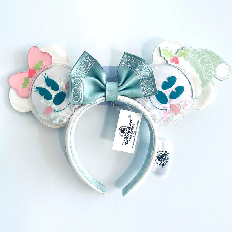 Minnie Mouse Ear Headband - Disney Plush Sequin Accessory for Adults  Kids - ZOOMNSTORE