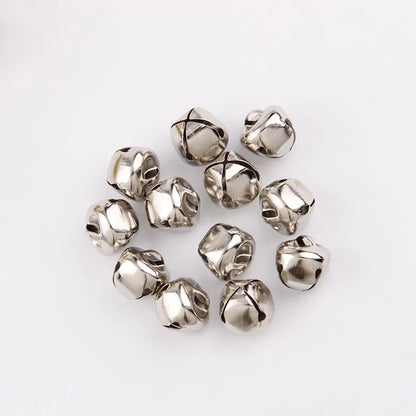 Mix Size Silver Bell Ornaments - 10PC Christmas Tree Decorations  DIY Crafts - ZOOMNSTORE