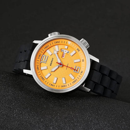 Miyota 8205 20ATM Diver Automatic Mechanical Watch Men Sport Luminous Sapphire Waterproof Wristwatch Swimming Self Winding Watch - ZOOMNSTORE