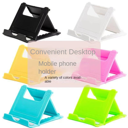 Desktop Lazy Mobile Tablet Folding Stand, Portable and Adjustable Mobile Tablet Stand - ZOOMNSTORE