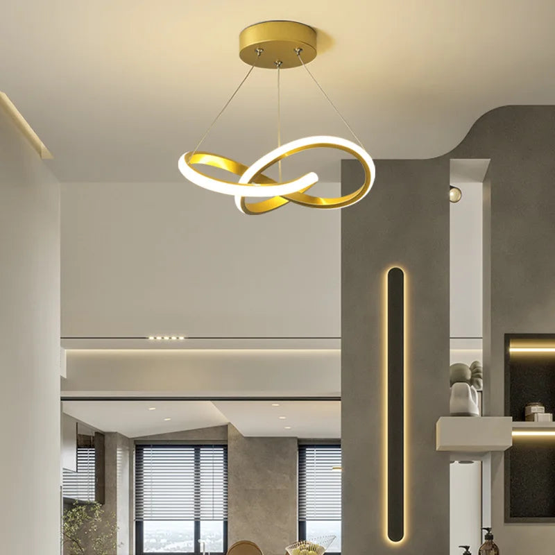 Modern Aisle Chandelier - Dimmable LED Corridor Ceiling Light | Iron Body Fixture - ZOOMNSTORE