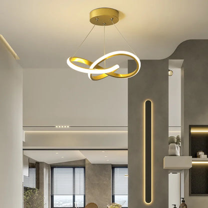 Modern Aisle Chandelier - Dimmable LED Corridor Ceiling Light | Iron Body Fixture - ZOOMNSTORE