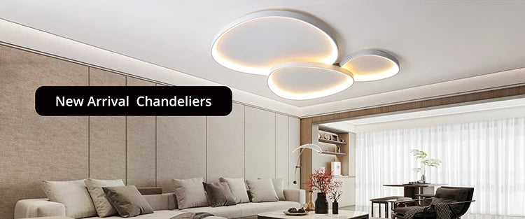 Modern Aisle Chandelier - Dimmable LED Corridor Ceiling Light | Iron Body Fixture - ZOOMNSTORE