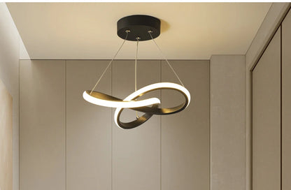Modern Aisle Chandelier - Dimmable LED Corridor Ceiling Light | Iron Body Fixture - ZOOMNSTORE
