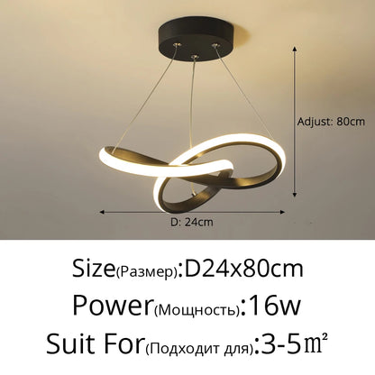 Modern Aisle Chandelier - Dimmable LED Corridor Ceiling Light | Iron Body Fixture - ZOOMNSTORE