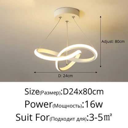 Modern Aisle Chandelier - Dimmable LED Corridor Ceiling Light | Iron Body Fixture - ZOOMNSTORE