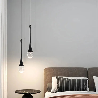 Modern Bubble Crystal Pendant Light - Indoor Hanging Lamp for Kitchen Dining Living Room Bar Cafe Decor - ZOOMNSTORE