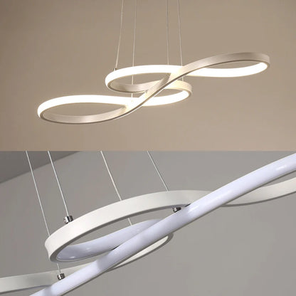 Modern Kitchen Island Pendant Lights - Remote Dimming LED Hanging Lamps for Dining Room Decor - ZOOMNSTORE