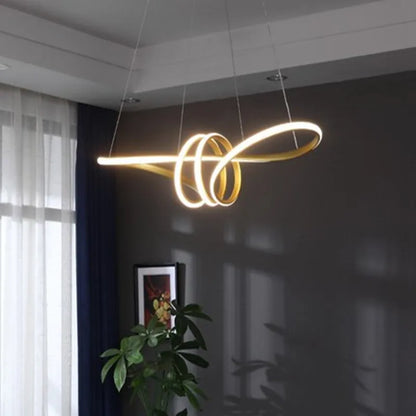 Modern Kitchen Island Pendant Lights - Remote Dimming LED Hanging Lamps for Dining Room Decor - ZOOMNSTORE