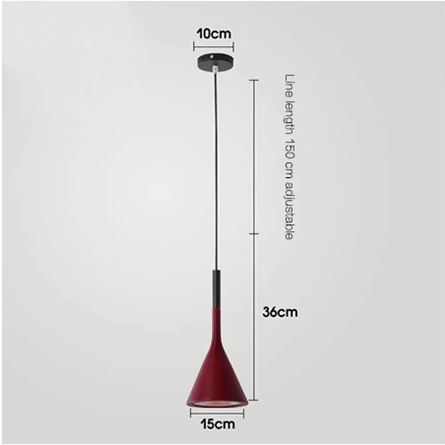 Modern LED Pendant Light - White E27 Chandelier for Kitchen and Dining Room - ZOOMNSTORE