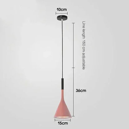 Modern LED Pendant Light - White E27 Chandelier for Kitchen and Dining Room - ZOOMNSTORE