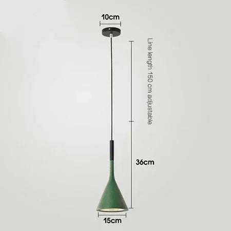 Modern LED Pendant Light - White E27 Chandelier for Kitchen and Dining Room - ZOOMNSTORE