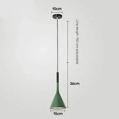 Modern LED Pendant Light - White E27 Chandelier for Kitchen and Dining Room - ZOOMNSTORE