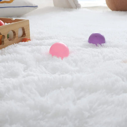Modern Living Room Rug – Large Size Nordic Style Polyester Area Carpet Mat - ZOOMNSTORE