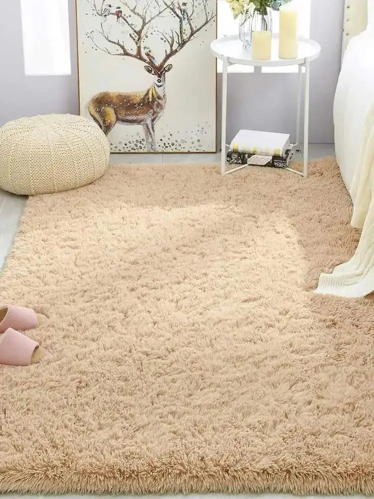 Modern Living Room Rug – Large Size Nordic Style Polyester Area Carpet Mat - ZOOMNSTORE