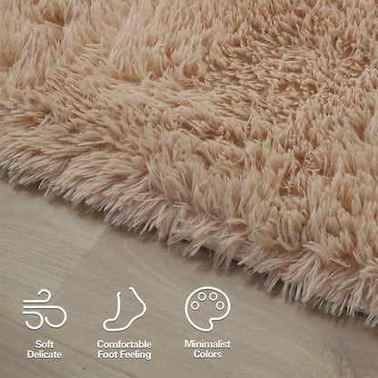 Modern Living Room Rug – Large Size Nordic Style Polyester Area Carpet Mat - ZOOMNSTORE
