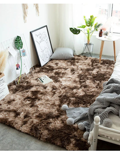 Modern Living Room Rug – Large Size Nordic Style Polyester Area Carpet Mat - ZOOMNSTORE