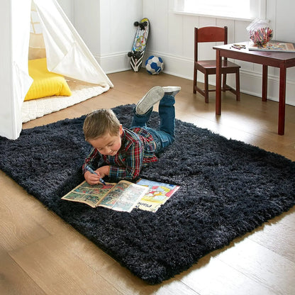 Modern Living Room Rug – Large Size Nordic Style Polyester Area Carpet Mat - ZOOMNSTORE
