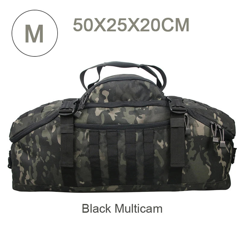 Molle Tactical Backpack - 30L50L80L Outdoor Mountaineering Bag for Hiking  Camping - ZOOMNSTORE