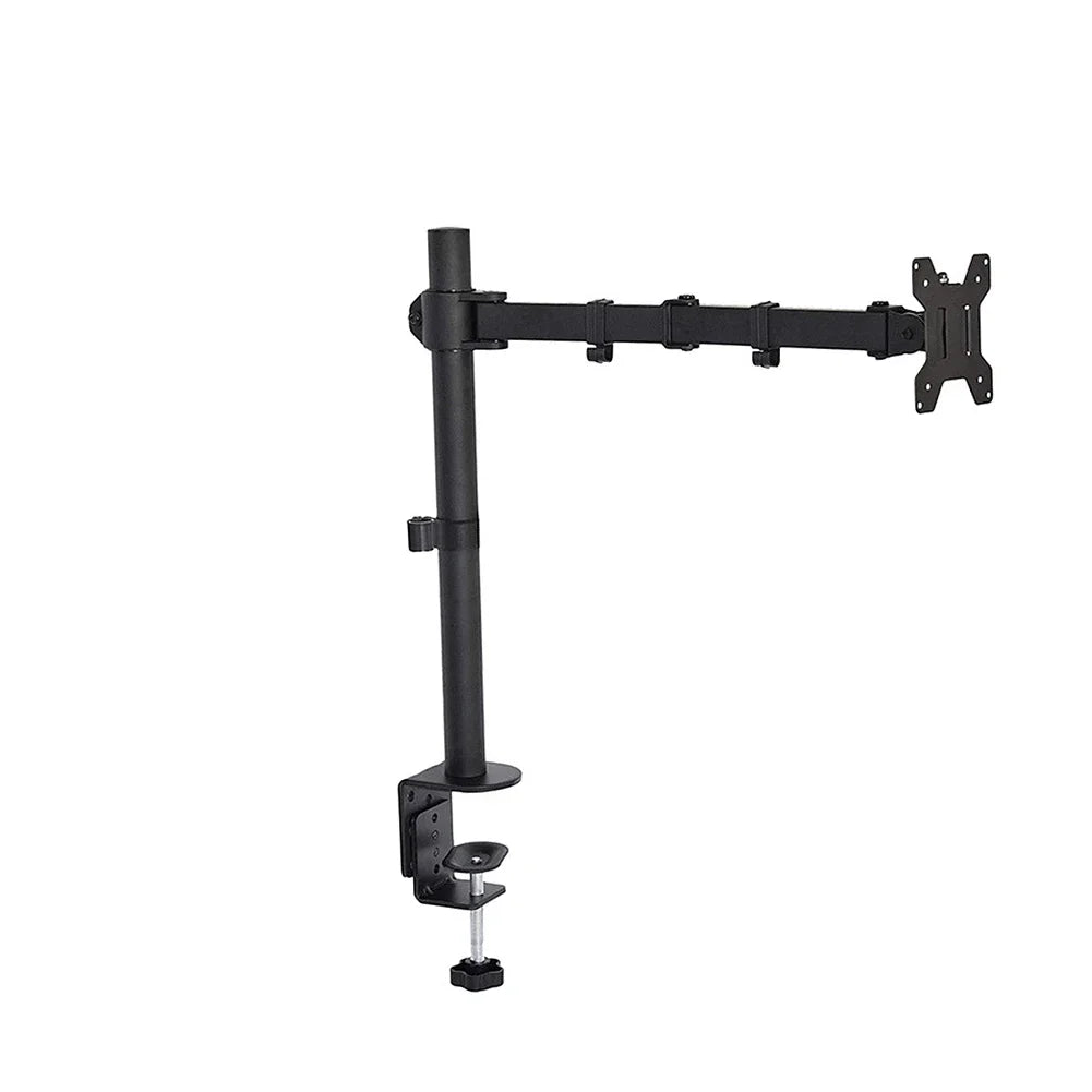Monitor Desk Mount - Dual Adjustable Arm for 17 to 32 Inch Screens | Cable Management - ZOOMNSTORE
