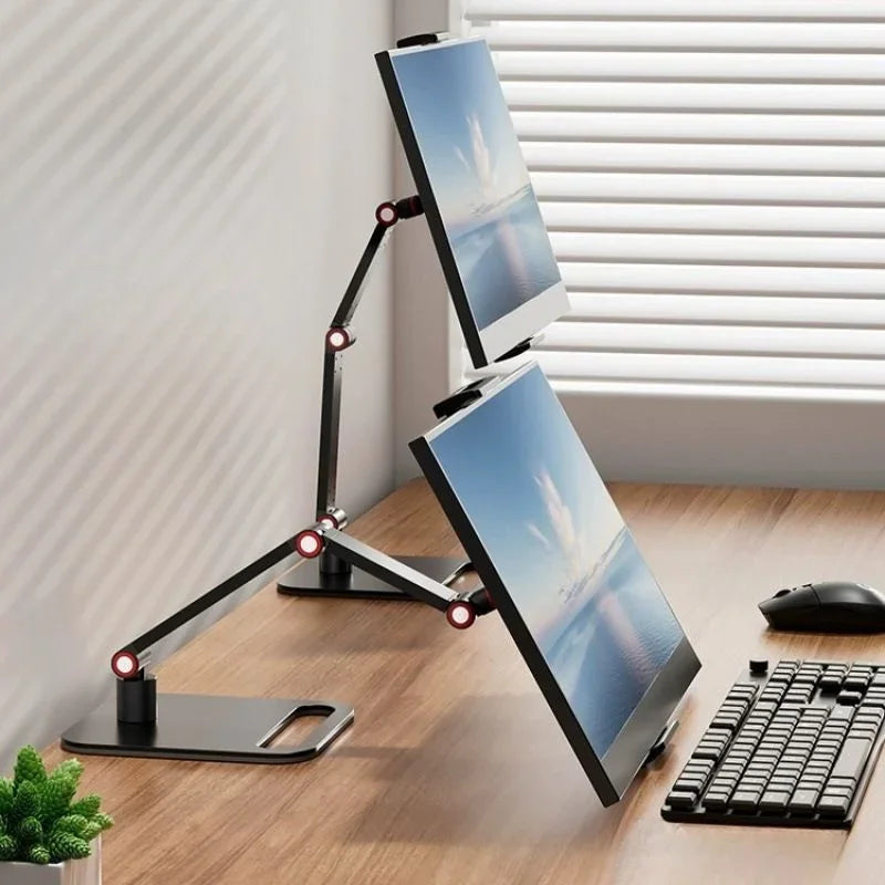 Monitor Stand | Adjustable Desk Holder for 12-17.3" Displays with VESA Mount - ZOOMNSTORE