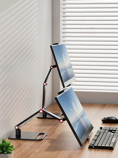 Monitor Stand | Adjustable Desk Holder for 12-17.3" Displays with VESA Mount - ZOOMNSTORE