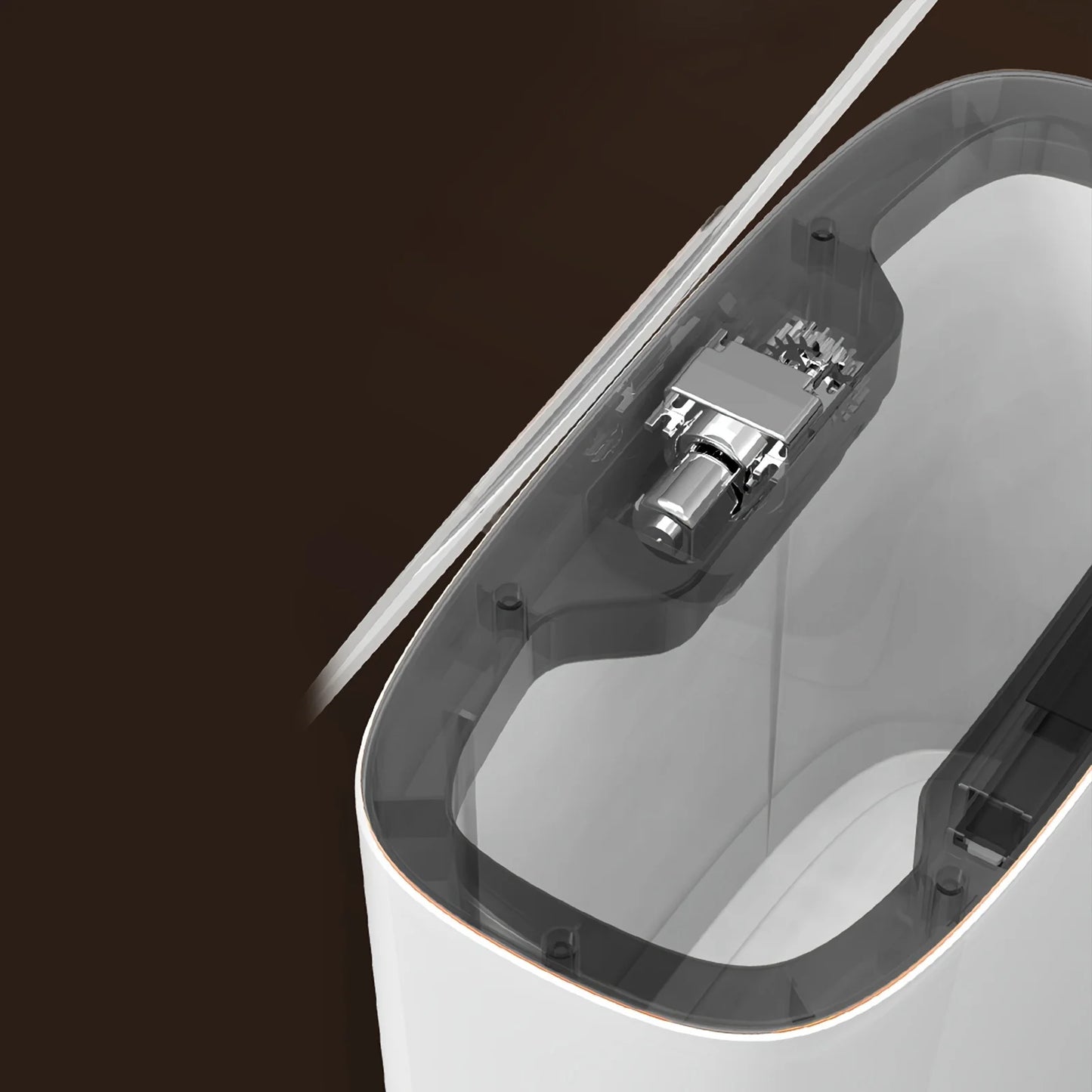 Motion Sensor Trash Can - 13L Automatic Waterproof Bin for Bathroom Kitchen Office Bedroom - ZOOMNSTORE