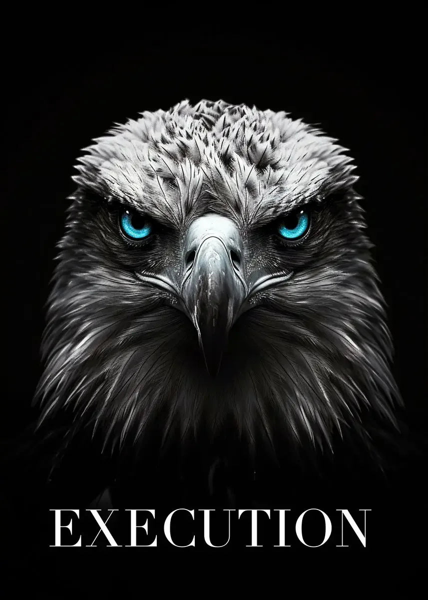 Animal Motivational Wall Art - Lion Wolf Leopard Canvas Prints for Home Office Decor - ZOOMNSTORE