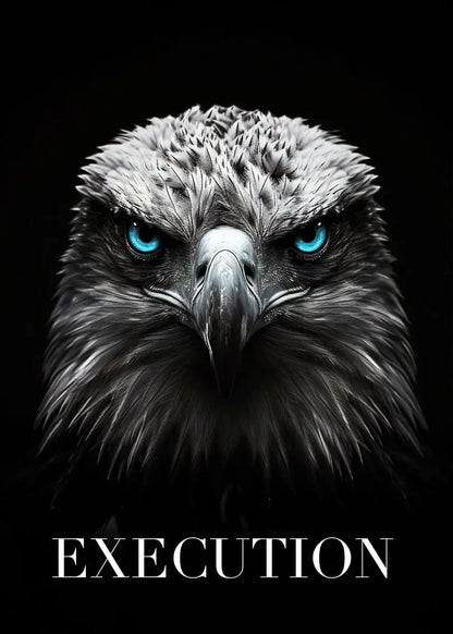 Animal Motivational Wall Art - Lion Wolf Leopard Canvas Prints for Home Office Decor - ZOOMNSTORE