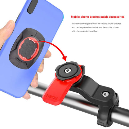 Universal Motorcycle Bike Phone Holder Stand Bicycle Phone Bike Holder 360° Rotatable Support Security Bracket Quick Release - ZOOMNSTORE