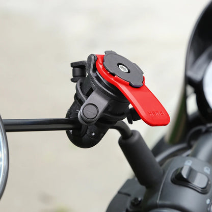 Universal Motorcycle Bike Phone Holder Stand Bicycle Phone Bike Holder 360° Rotatable Support Security Bracket Quick Release - ZOOMNSTORE