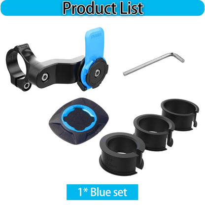 Universal Motorcycle Bike Phone Holder Stand Bicycle Phone Bike Holder 360° Rotatable Support Security Bracket Quick Release - ZOOMNSTORE