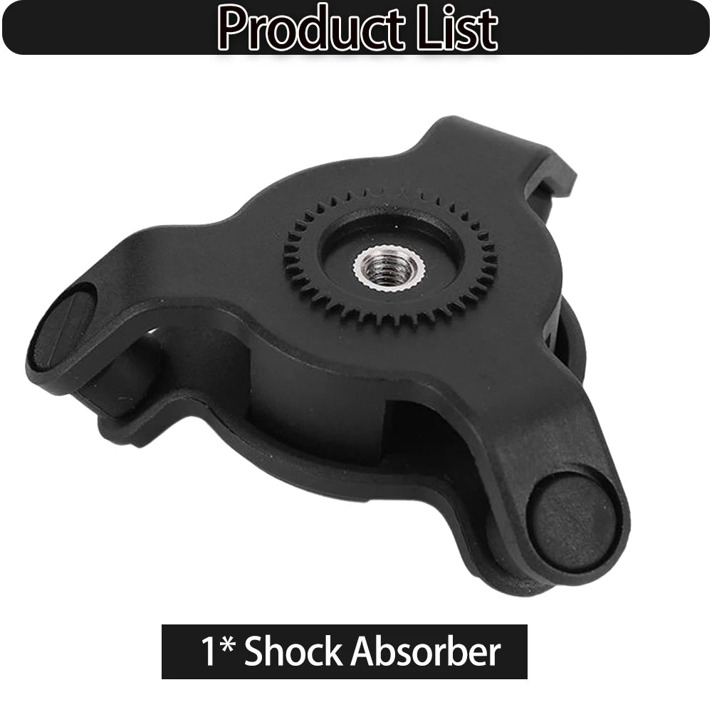 Universal Motorcycle Bike Phone Holder Stand Bicycle Phone Bike Holder 360° Rotatable Support Security Bracket Quick Release - ZOOMNSTORE