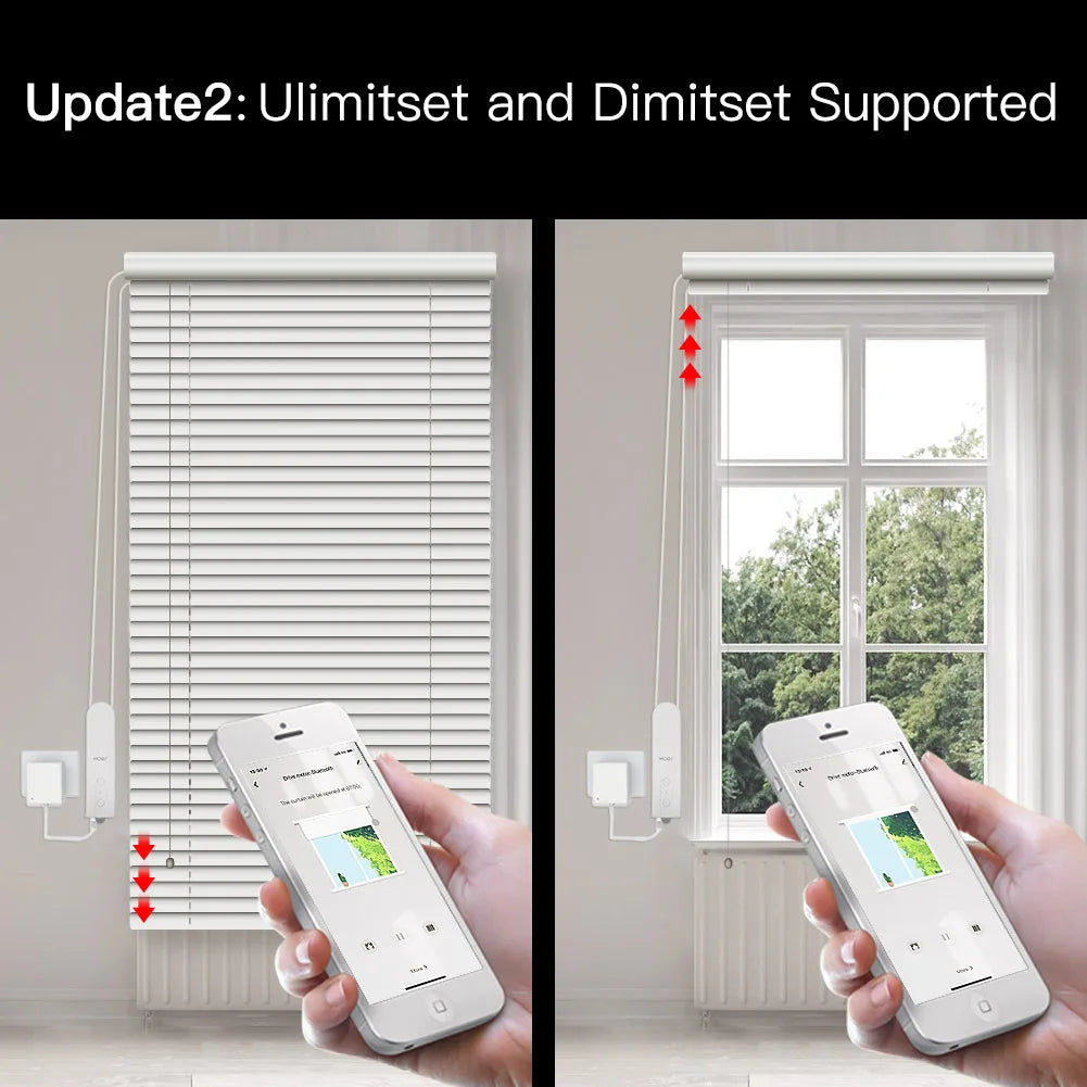 ZigBee Smart Motorized Roller Blinds - Tuya Alexa  Google Home Compatible - ZOOMNSTORE