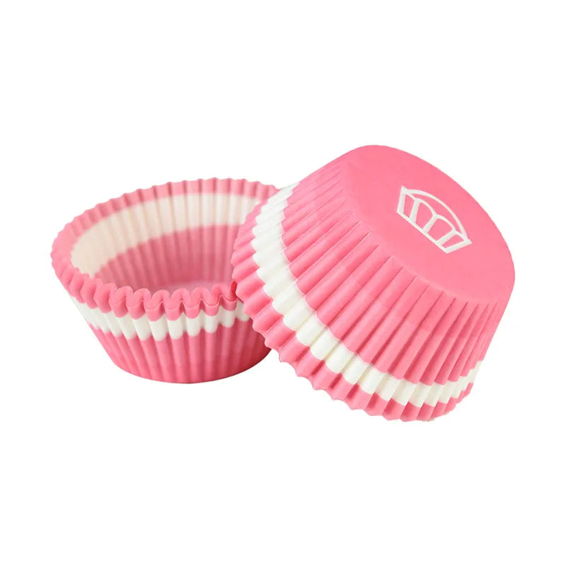 Muffin Cupcake Liners - 100Pcs Colorful Paper Baking Cups Disposable Eco Friendly - ZOOMNSTORE