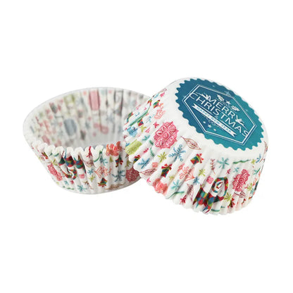 Muffin Cupcake Liners - 100Pcs Colorful Paper Baking Cups Disposable Eco Friendly - ZOOMNSTORE