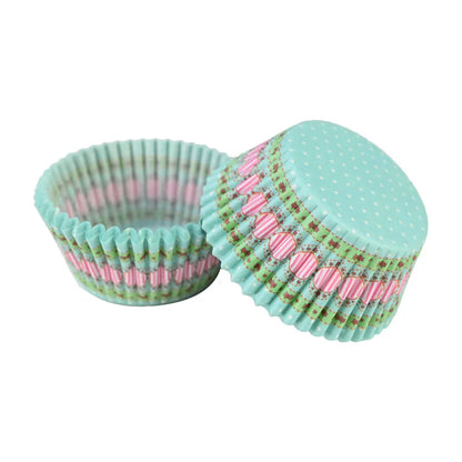 Muffin Cupcake Liners - 100Pcs Colorful Paper Baking Cups Disposable Eco Friendly - ZOOMNSTORE