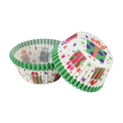 Muffin Cupcake Liners - 100Pcs Colorful Paper Baking Cups Disposable Eco Friendly - ZOOMNSTORE