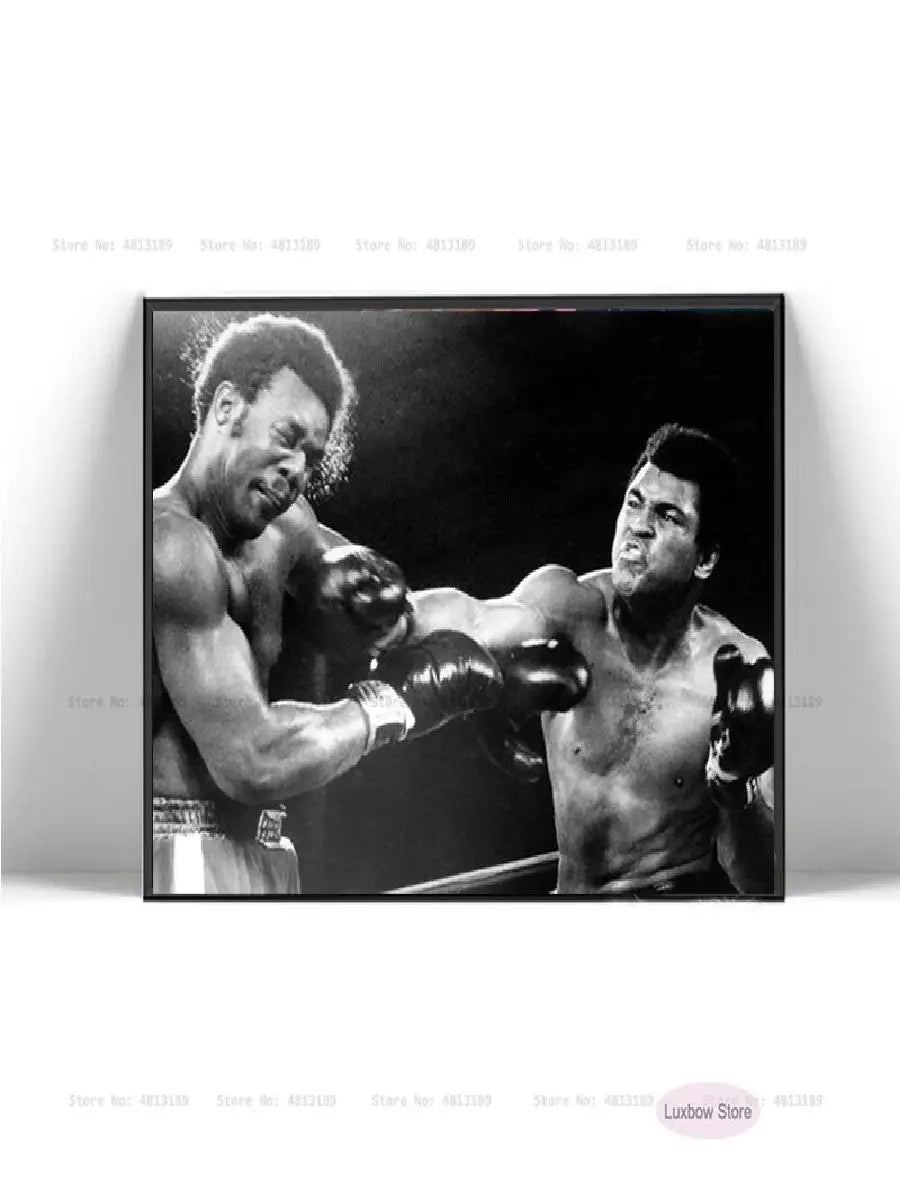 Muhammad Ali Canvas Art - Inspirational Boxing Legend Wall Decor - ZOOMNSTORE