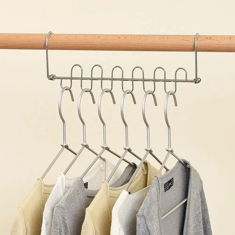 Multi Functional Clothes Hanger – 360 Degree Swivel Hook | Space Saving Organizer - ZOOMNSTORE