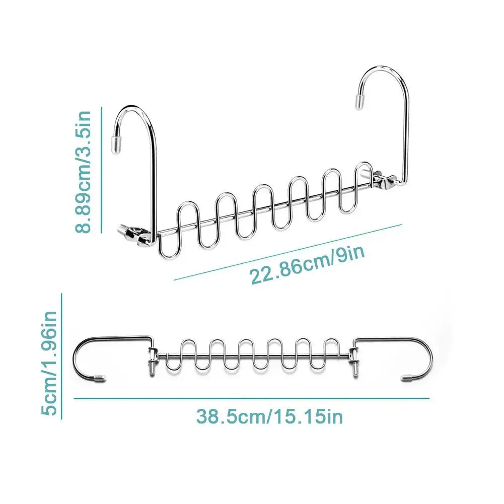 Multi Functional Clothes Hanger – 360 Degree Swivel Hook | Space Saving Organizer - ZOOMNSTORE
