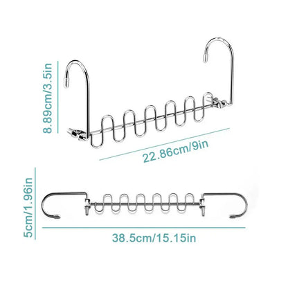 Multi Functional Clothes Hanger – 360 Degree Swivel Hook | Space Saving Organizer - ZOOMNSTORE