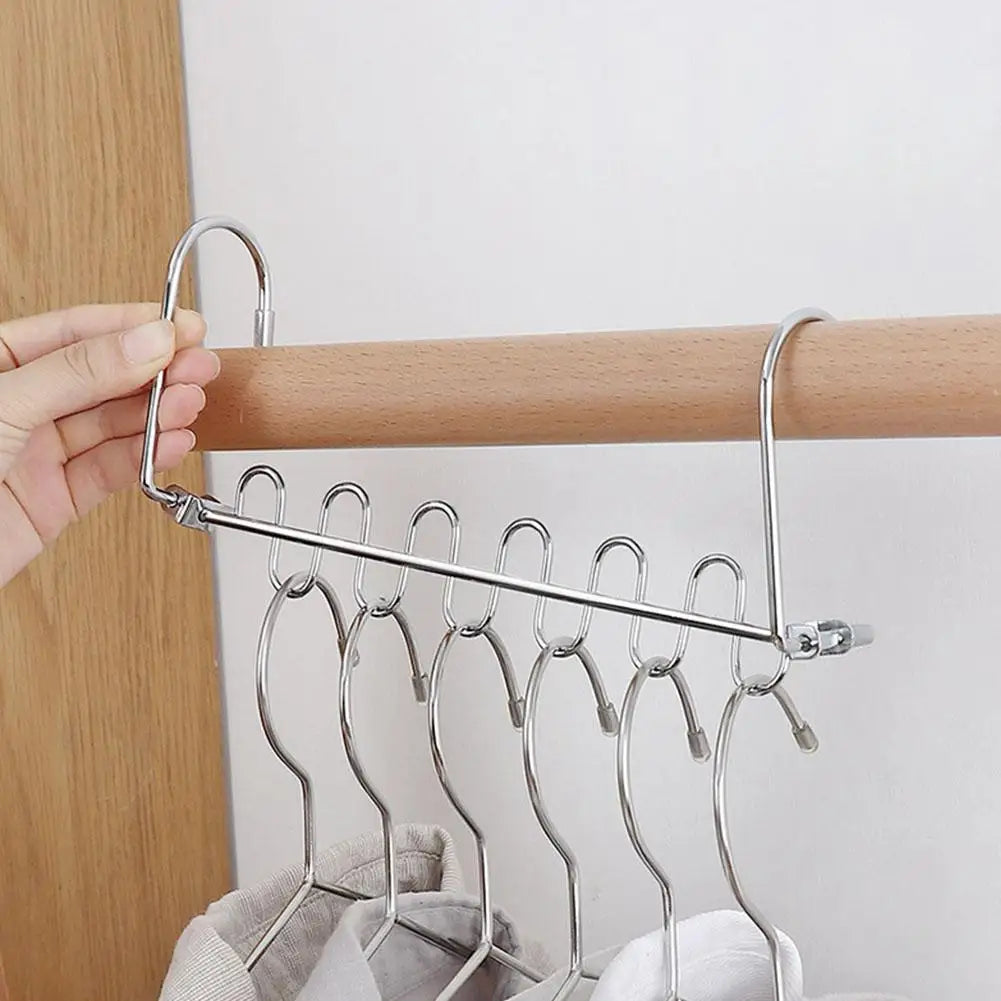 Multi Functional Clothes Hanger – 360 Degree Swivel Hook | Space Saving Organizer - ZOOMNSTORE