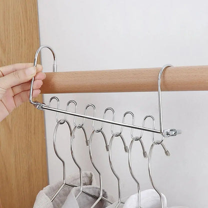 Multi Functional Clothes Hanger – 360 Degree Swivel Hook | Space Saving Organizer - ZOOMNSTORE