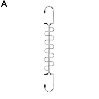 Multi Functional Clothes Hanger – 360 Degree Swivel Hook | Space Saving Organizer - ZOOMNSTORE